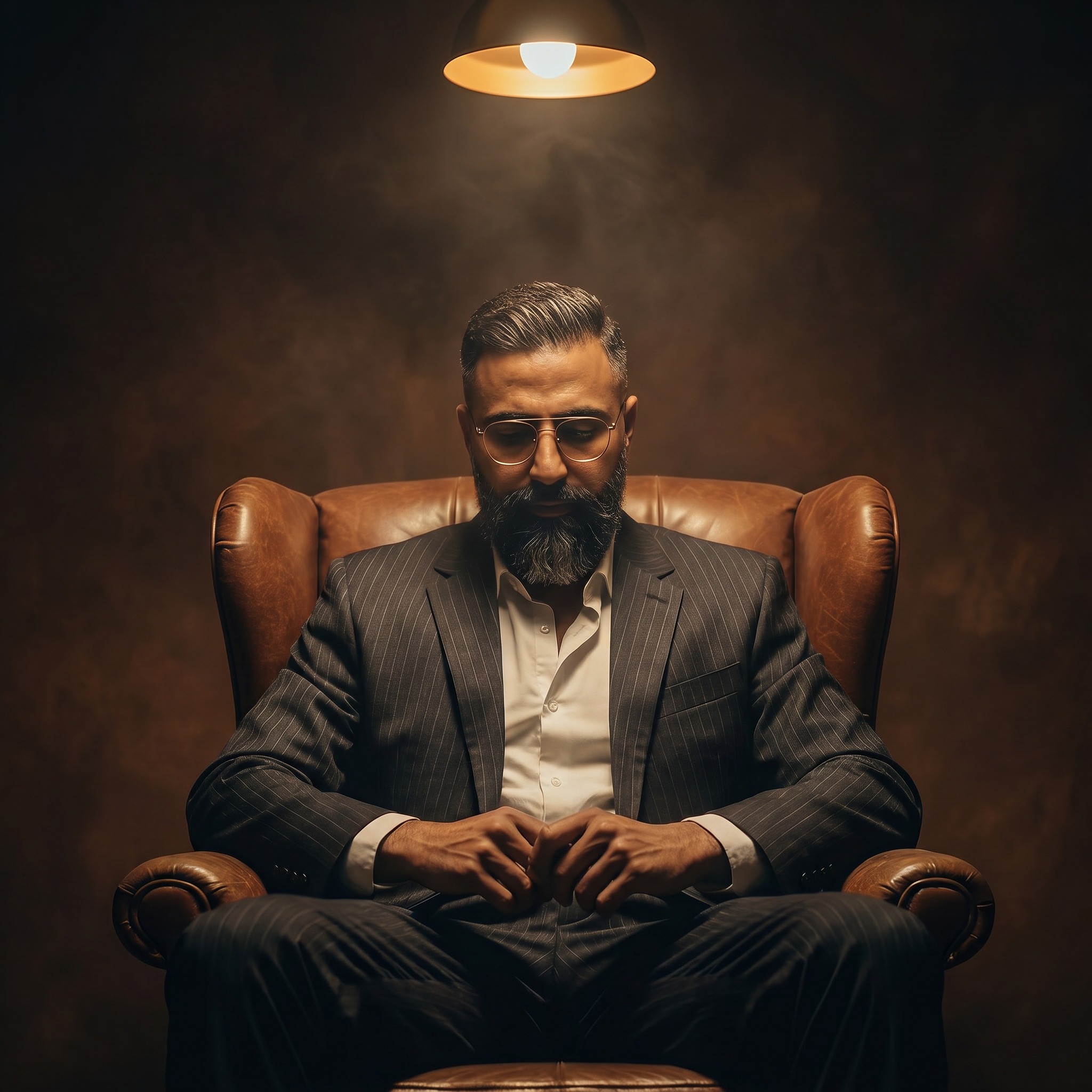 Ömer Kaya im Sessel